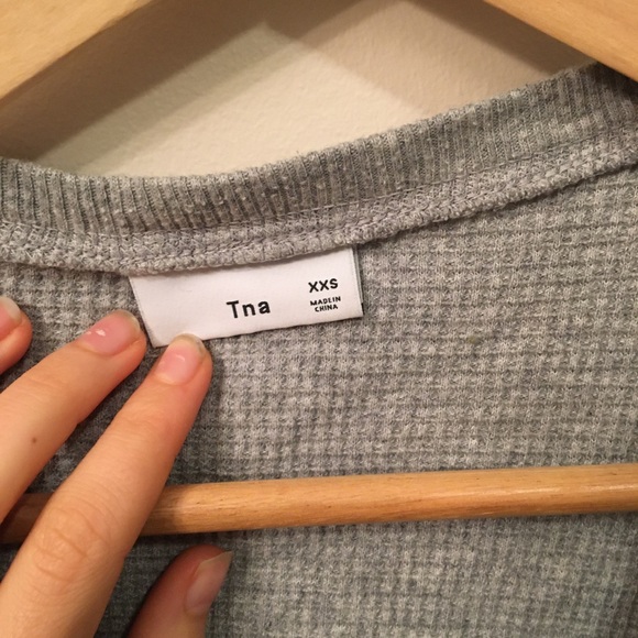 Waffleknit top - Picture 2 of 2